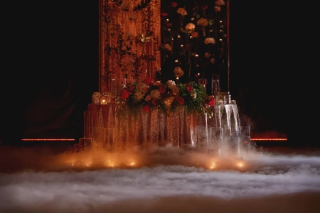 stół pary młodej — GRAND HOTEL Kielce — Sala weselna · Kielce