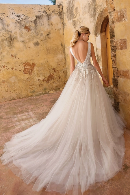 Suknia Ålubna Justin Alexander 88054 Spring/Summer 2019 - Wedding.pl