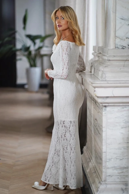 YOLO LOOK - Serafine śmietankowa biel - YOLO LOOK