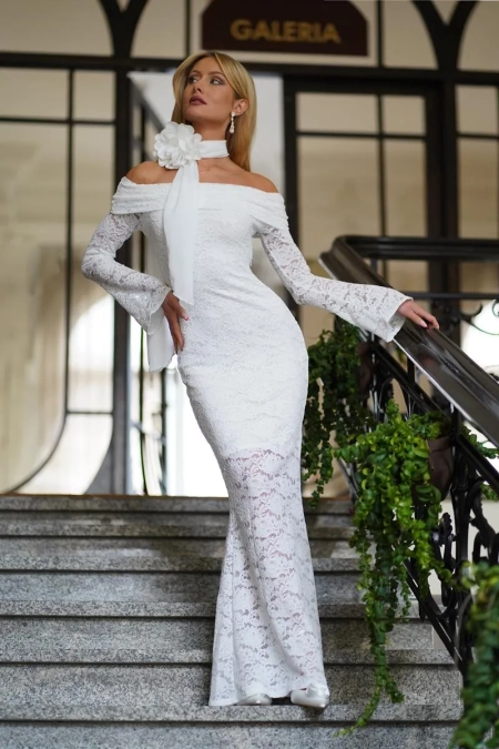 YOLO LOOK - Olympia śmietankowa biel - YOLO LOOK