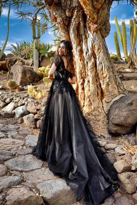 Sedinum Bridal - A 437 BLACK - Wild Princess