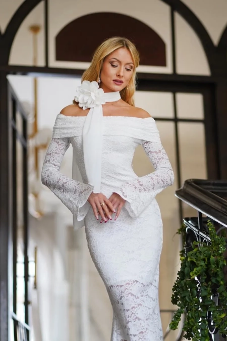 YOLO LOOK - Olympia śmietankowa biel - YOLO LOOK