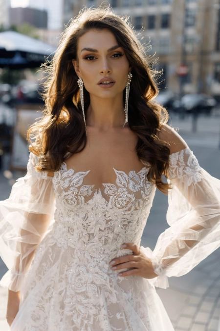 LULU MADELINE - MADRID - Love in the City Wedding Collection