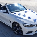 BMW 430i xdrive performance Cabrio - piękny biały kabriolet