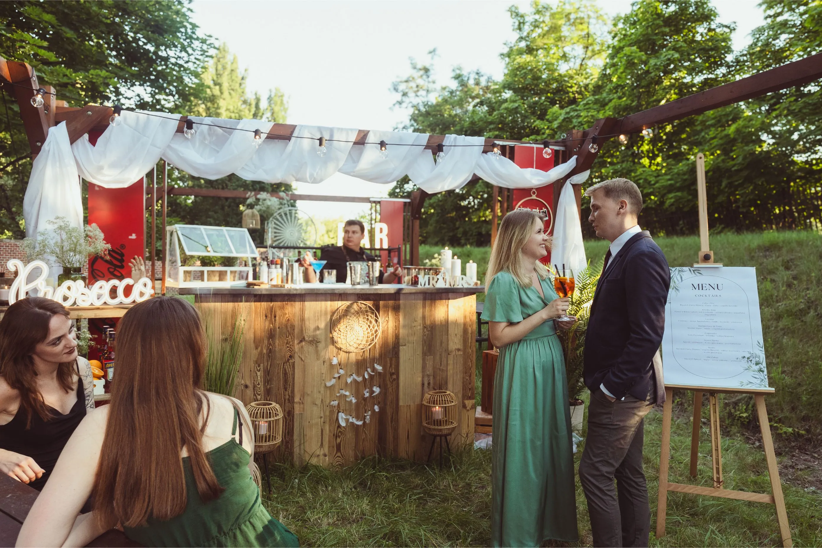 Zdjęcie inspiracji ślubnej — Uno Momento - mobilny cocktail bar