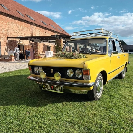 dekoracja auta, auto do ślubu — Wehicom — Samochody do ślubu · Kaźmierz