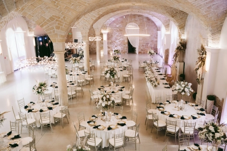 stół pary młodej — Pałac Brunów — Sala weselna · Lwówek Śląski