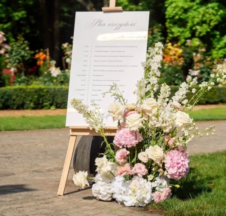 ślub w plenerze — Project of Wedding — Dekoracje ślubne · Płock