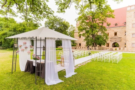 ślub w plenerze — Uroczysko Siedmiu Stawów Luxury Hotel**** — Sala weselna · Niemcza