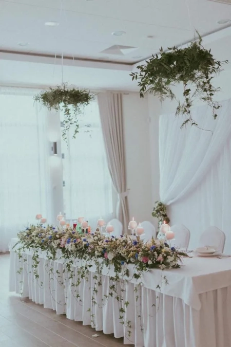 stół pary młodej — Hotel Vulcan — Sala weselna · Szczecin