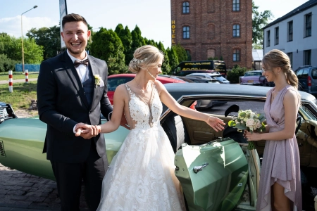 druhna, auto do ślubu — Impala do ślubu — Samochody do ślubu · Szczecin