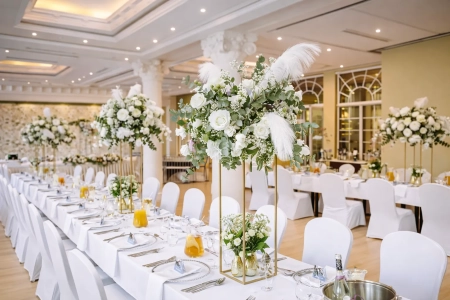 zastawa stołowa — Hotel Windsor — Sala weselna · Serock