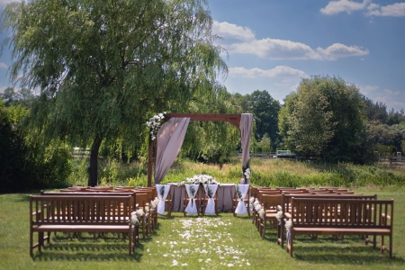 ślub w plenerze — Hotel Sielanka nad Pilicą**** — Sala weselna · Warka