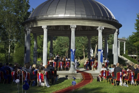 ślub w plenerze — Hotel Książę Poniatowski — Sala weselna · Łazy