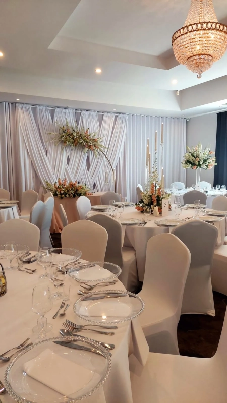 aranżacja stołu — Hotel Atena — Sala weselna · Mielec
