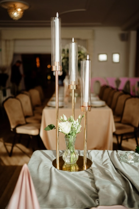 aranżacja stołu — JF DUET Hotel — Sala weselna · Goleniów
