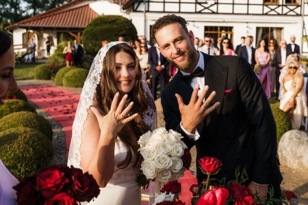 ślub w plenerze — Dworek nad Regą — Sala weselna · Nowielice