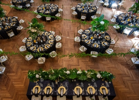 stół pary młodej — Folwark Zalesie — Sala weselna · Wieliczka