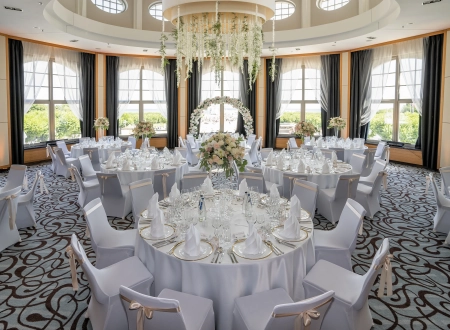 zastawa stołowa — Sheraton Sopot Hotel — Sala weselna · Sopot