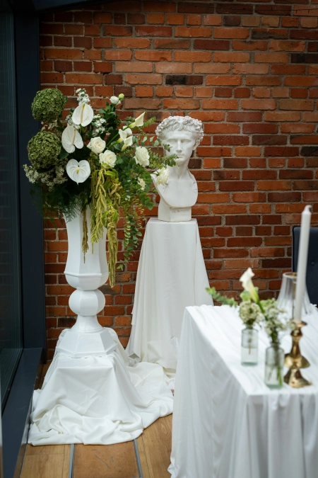 aranżacja sali — Szklane Historie. Wedding — Dekoracje ślubne · Bielsk Podlaski