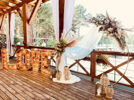 ścianka do zdjęć — Hotel Tajty *** Wellness&SPA — Sala weselna · Wilkasy