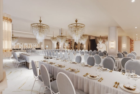 zastawa stołowa — Hotel Przystanek Toruń*** & Restauracja Lokomotywa — Sala weselna · Toruń