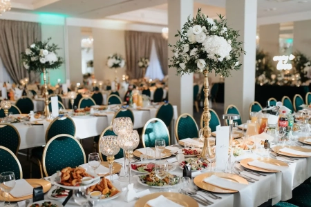 aranżacja stołu — Hotel Lamberton — Sala weselna · Ołtarzew
