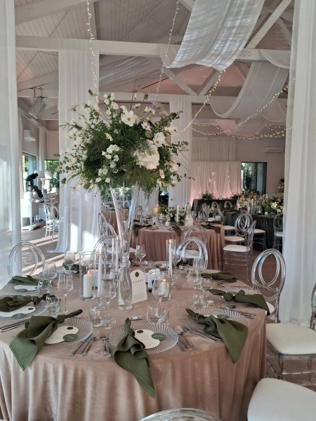 girlandy świetlne — Warsaw Polo Club — Sala weselna · Jaroszowa Wola