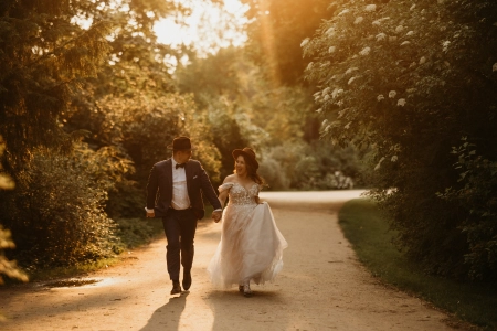 złota godzina — Fotografia Ślubna | Magdalena Lipka — Fotograf ślubny · Zielona Góra