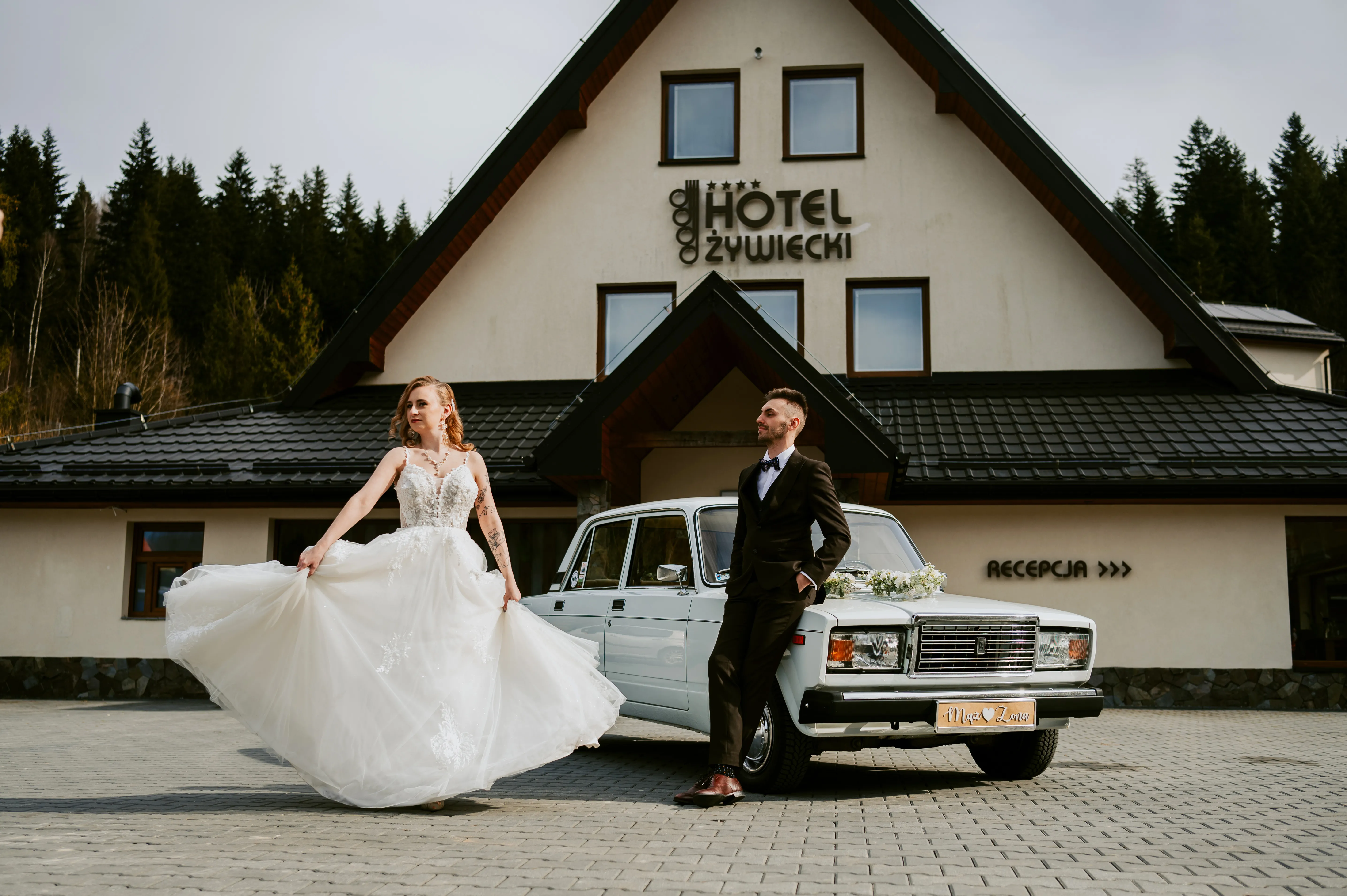 Zdjęcie inspiracji ślubnej — Hotel Żywiecki Sala Bankietowa Przyłękówka