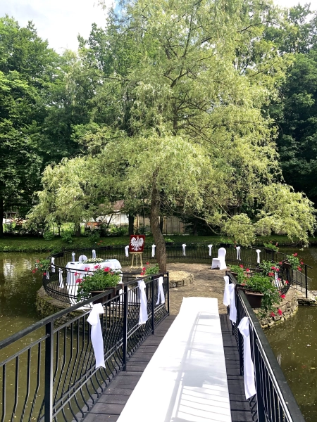 ślub w plenerze — Zamek Dubiecko — Sala weselna · Dubiecko
