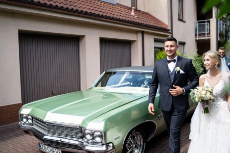 welon, auto do ślubu — Impala do ślubu — Samochody do ślubu · Szczecin