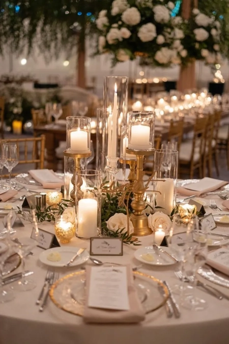 zastawa stołowa, świece — Ślubne Marzenia   ANNA IWAŃSKA  WEDDING PLANNER — Konsultantka ślubna · Nowy Sącz