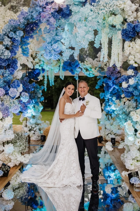 ślub w plenerze, welon — Magdalena Kołodziejczyk Weddings — Konsultantka ślubna · Warszawa