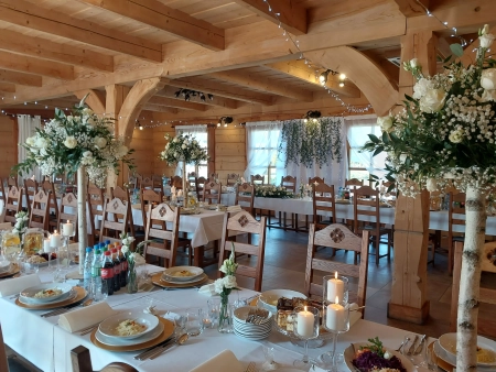 świece — Szlachecki Dwór — Sala weselna · Kroczyce
