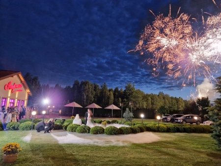 fajerwerki — Restauracja Impressa — Sala weselna · Sokołów Małopolski