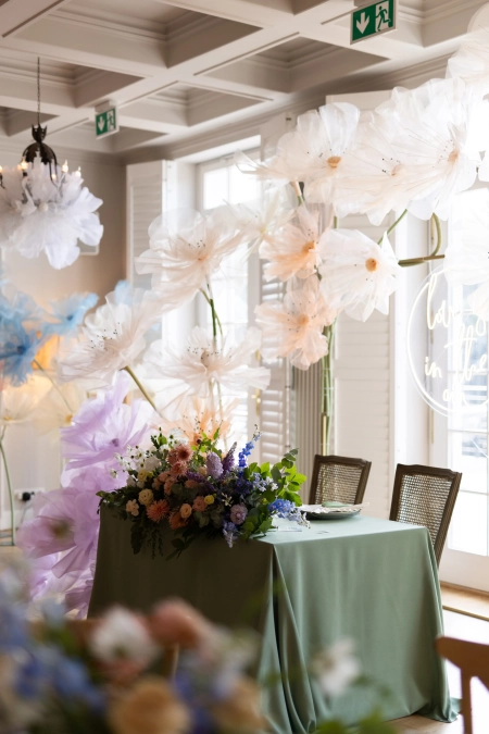 stół pary młodej — Weranda Home — Sala weselna · Sławica