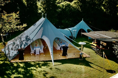 girlandy świetlne — ALCATRAZ CATERING — Wesele w plenerze · Wejherowo