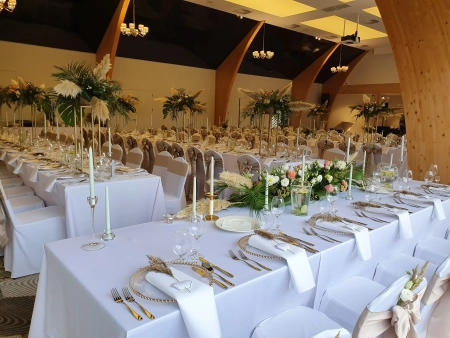 świece — Hotel Żywiecki Sala Bankietowa Przyłękówka — Sala weselna · Żywiec