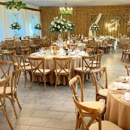 girlandy świetlne — Szlachecki Dwór — Sala weselna · Iwanowice