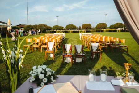 ślub w plenerze — Hotel Sielanka nad Pilicą**** — Sala weselna · Warka